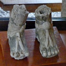 Sandals of the inhabitants of El Tajin
